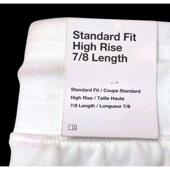 Nike Dri-FIT Soft French Terry Jogger Womens XL White Drawstring NEW NWT FLAWED - Picture 9 of 10